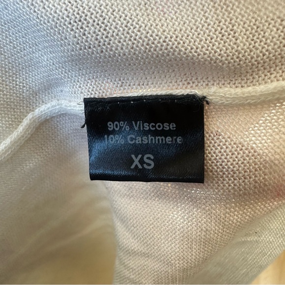 Jenni Kayne Cashmere Blend Thin Lightweight Sweater XS - Picture 2 of 3